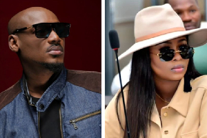 2Baba and his girlfriend
